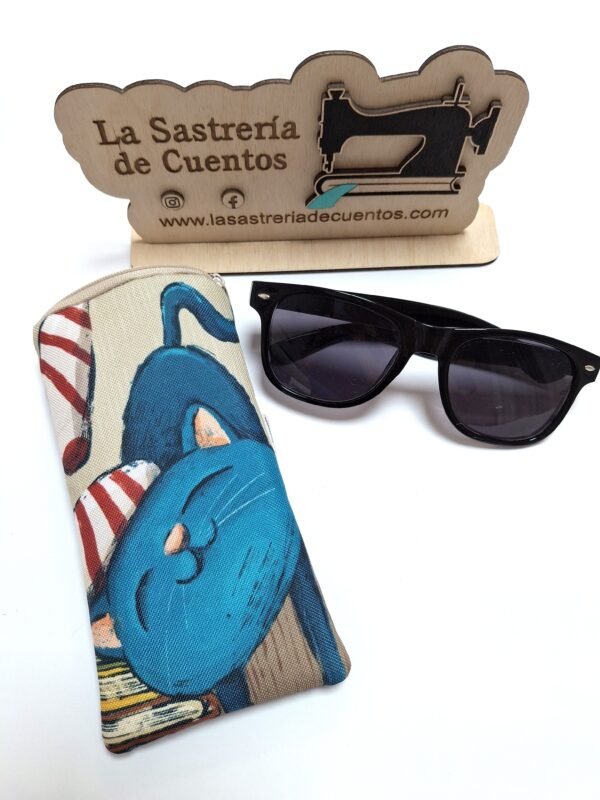 Funda de gafas "Gato meloso"