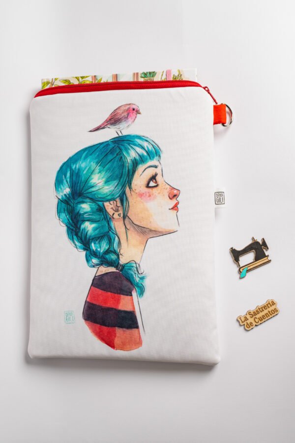 Funda de libro / Tablet "Sara and Finch" (27x18 cm) - Imagen 4