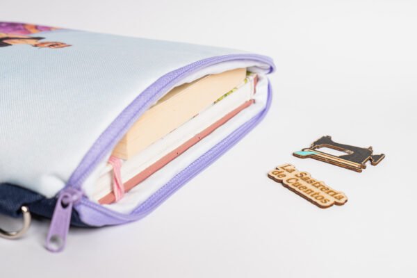 Funda de libro / Tablet "Lavanda" (27 x 18 cm) - Imagen 3