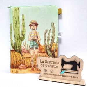 Funda de libro / Tablet "Cactus" (27 x 18 cm)