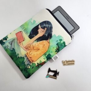 Funda de Ebook "La lectora"