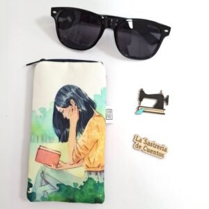 Funda de gafas "La lectora"