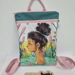 Mochila "Baño de colores"