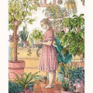 Lámina Plantas de Esther Gili