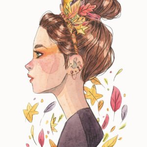 Lámina Otoño de Esther Gili