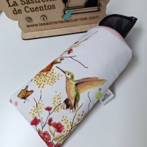Funda de gafas "colibrí"