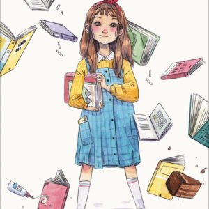 Minilámina Matilda de Esther Gili (incluye sobre blanco)