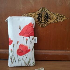 Funda de gafas "Amapolas"