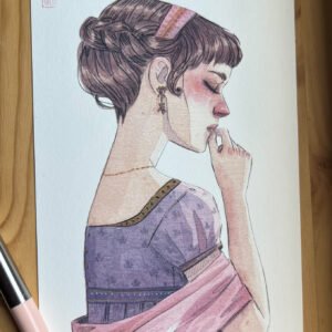 Minilámina Elinor de Esther Gili (Contiene sobre)