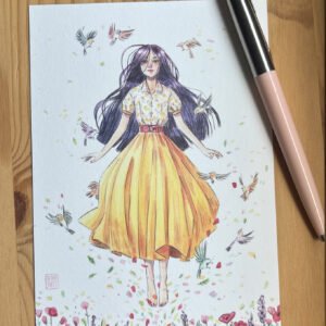 Minilámina Sentir mayo de Esther Gili (Contiene sobre)