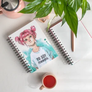 Cuaderno de anillas de Esther Gili "Soy feminista"