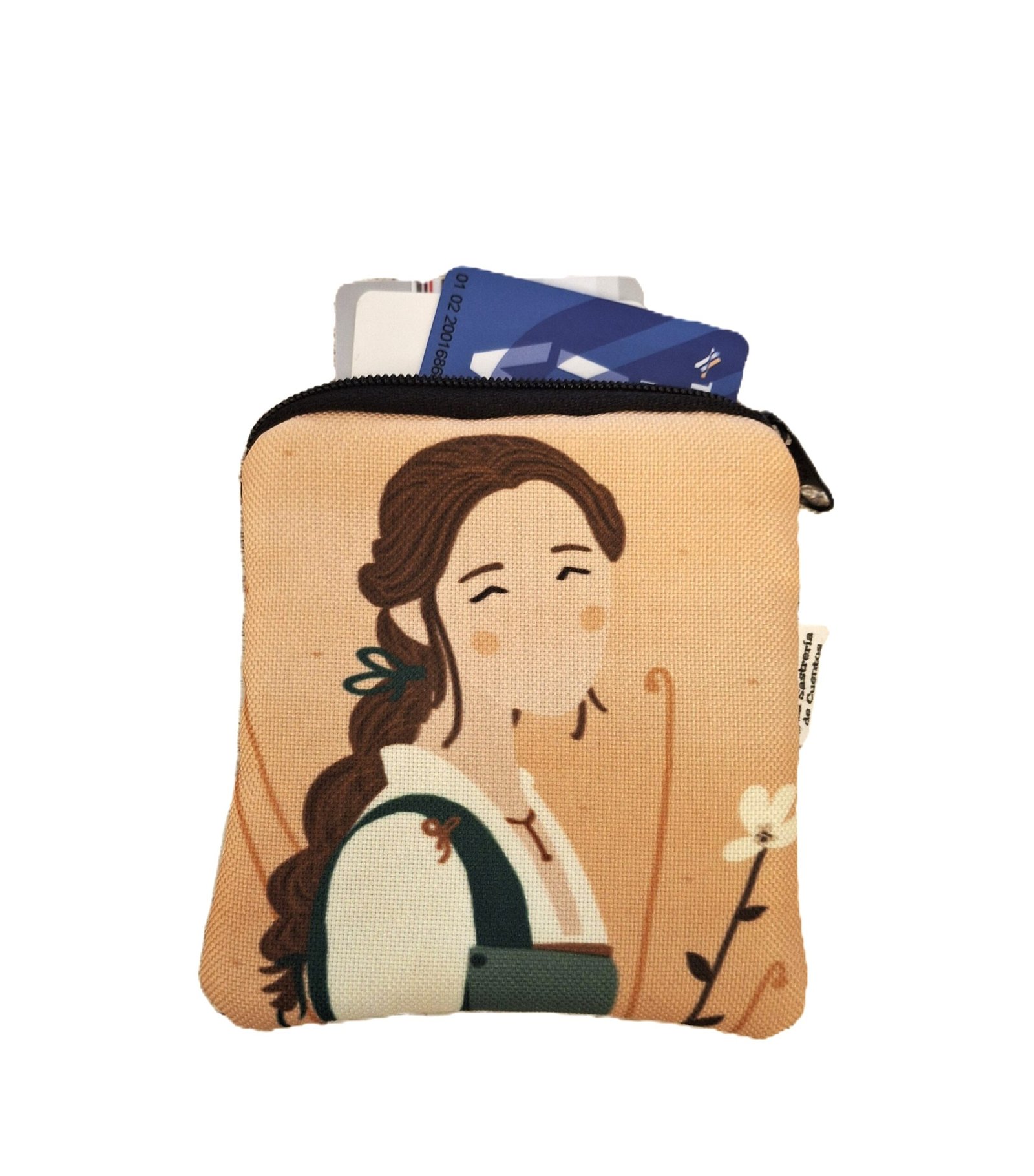 Cartera / Tarjetero de polipiel «Bella» de Laura Guiomar