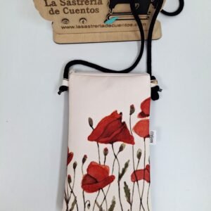 Funda de móvil impermeable AMAPOLAS de Marialu Gili